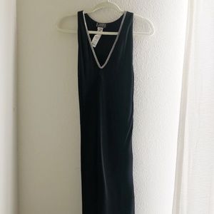 Vintage Gianni Versace Black Chain Dress